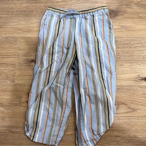 Hanna Andersson Striped Pants - Blue and Orange